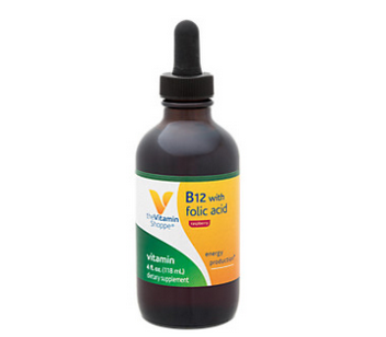 B12 CON ÁCIDO FÓLICO - FRAMBUESA (4 ONZAS LÍQUIDAS LÍQUIDAS)