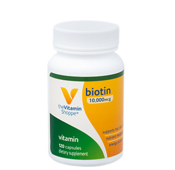 BIOTIN 10000 MCG (120 CÁPSULAS)