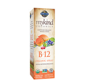 MY KIND ORGANICS B12 - FRAMBUESA (LÍQUIDO DE 2 ONZAS LÍQUIDAS)
