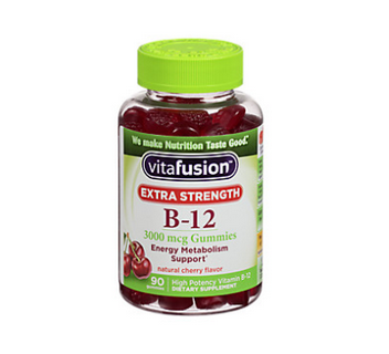 VITAMINA B12 3000 MCG - CEREZAS (90 GOMITAS)
